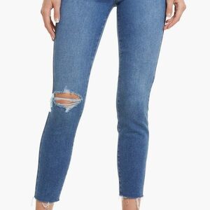 PAIGE Verdugo Ripped Raw Hem Crop Skinny Jeans (Sojourn
Destructed)